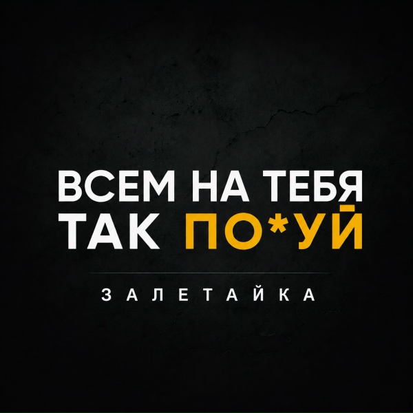 залетайка - Всем на тебя так похуй