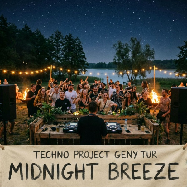 Techno Project, Geny Tur - Midnight Breeze