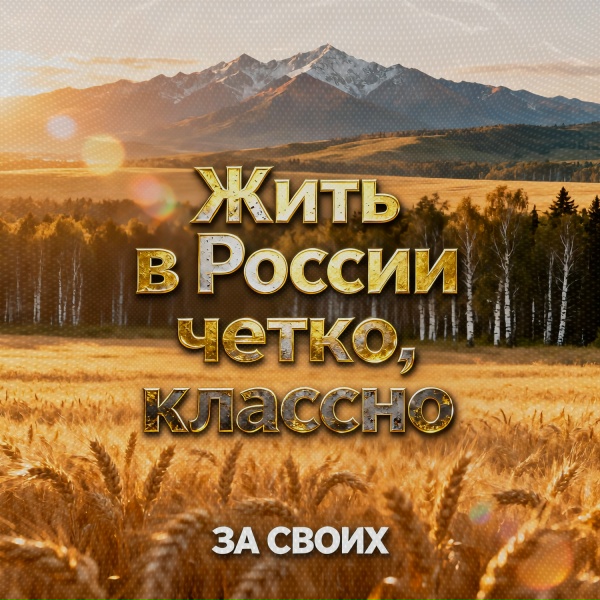 ЗА СВОИХ - Жить в России четко, классно