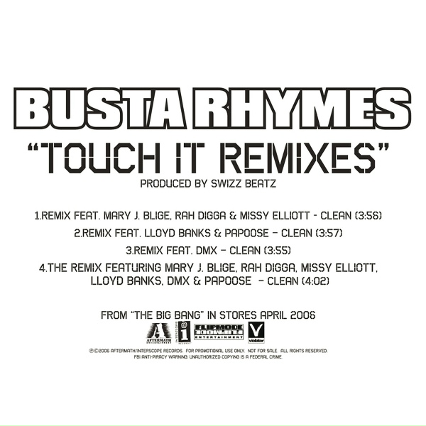 Busta Rhymes feat. Mary J. Blige, Rah Digga, Missy Elliott - Touch It