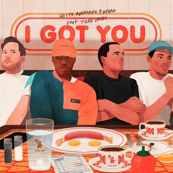 SHY FX, Breakage, Break feat. Tyler Daley - I Got You (feat. Tyler Daley)