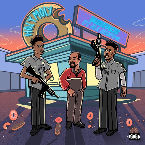 Blueface - Holy Moly Donut Shop (feat. NLE Choppa)