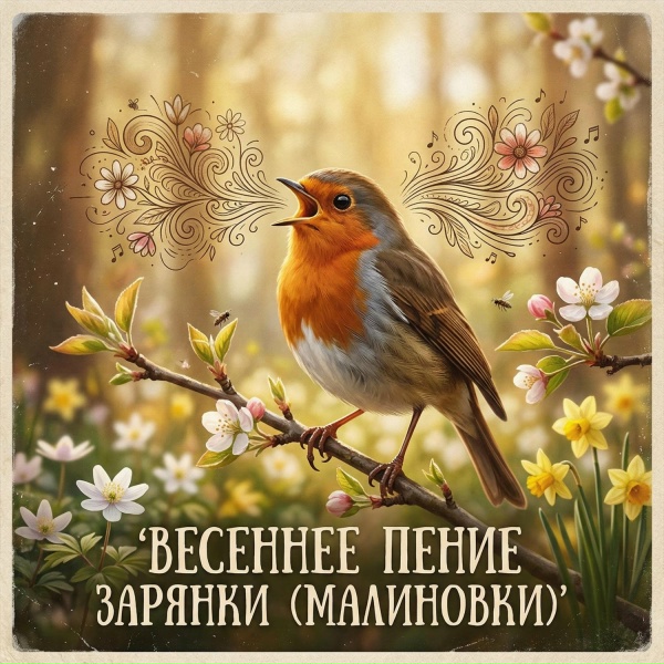 Пение Птиц, звуки природы Collective, Глубокое расслабление, Музыка Релакс Коллекция - Успокаивающее пение малиновки (Антистресс)