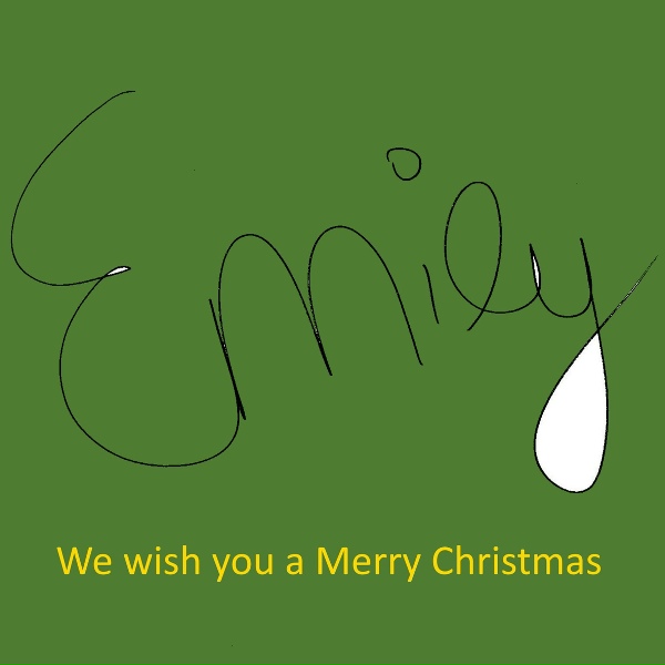 Emily - We Wish You a Merry Christmas