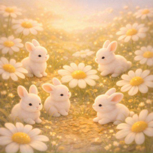 2peak, Спокойная фоновая музыка - Bunnies and Daisies