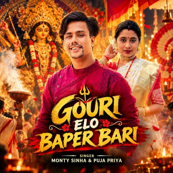 Monty Sinha, Puja Priya feat. MBH SADDAM - Gouri Elo Baper Bari