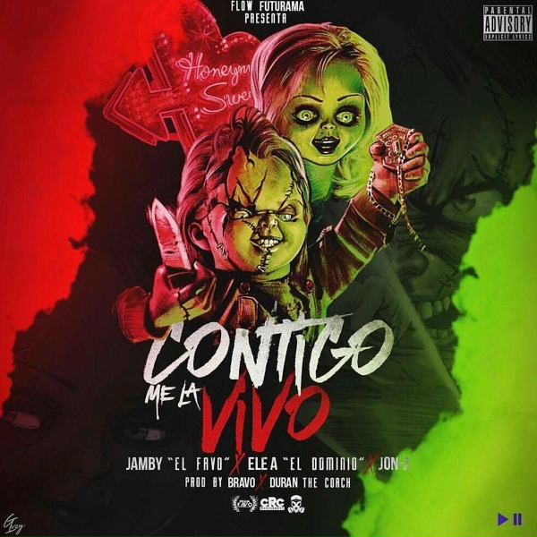 Jamby El Favo, Ele A El Dominio, Jon Z - Contigo Me la Vivo