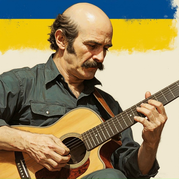 Український бандурист - На панщині пшеницю жала
