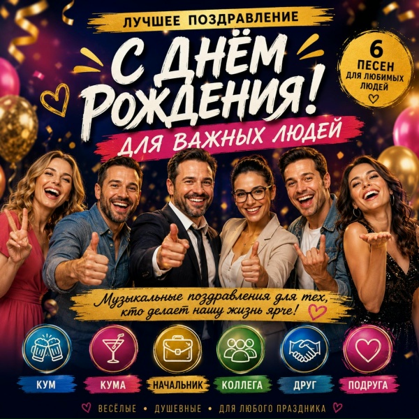 Лучшее поздравление - С днём рождения, начальник