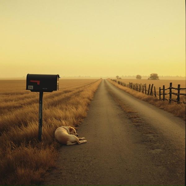 Maeve Ash - Two Lane Sunset Screen