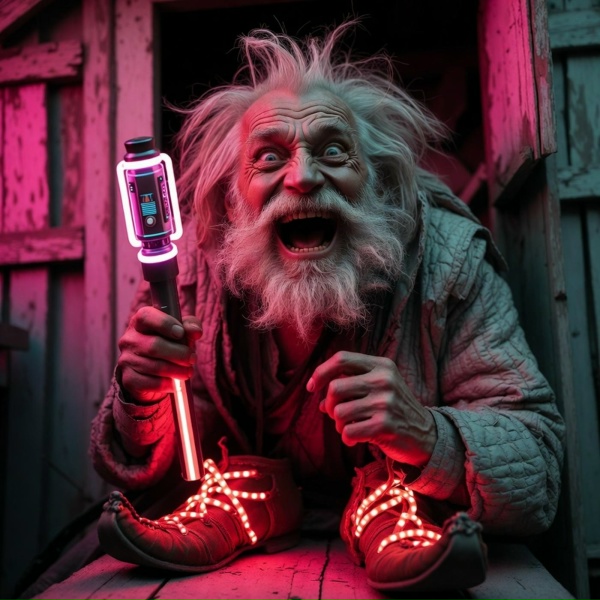 NEO-Хутор - Гуччи-Лапти - Деревня в шоке! Дед Макар и неоновый рейв