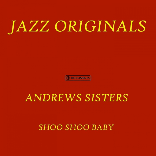 Andrews Sisters - Cool Water&nbsp;