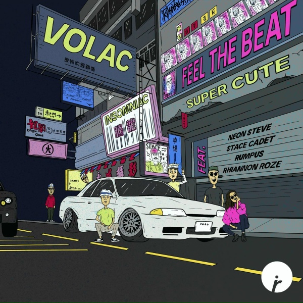 VOLAC, Neon Steve, Rumpus, Rhiannon Roze - Feel The Beat (feat. Rhiannon Roze)