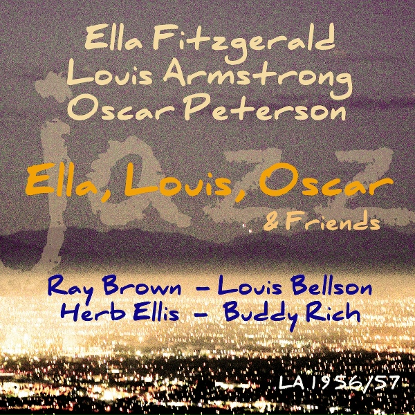 Ella Fiztgerald feat. Louis Armstrong feat. Oscar Peterson - Witchcraft