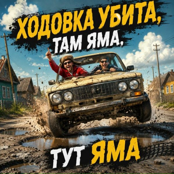 Blyadaval - Ходовка убита, там яма, тут яма