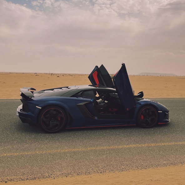 Rakhim - Синий Lamborghini