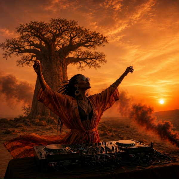 Afro House Vibe - Baobab Sky