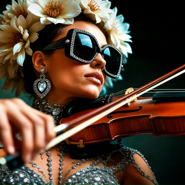 Deep Violin Vibes - Empress Bloom