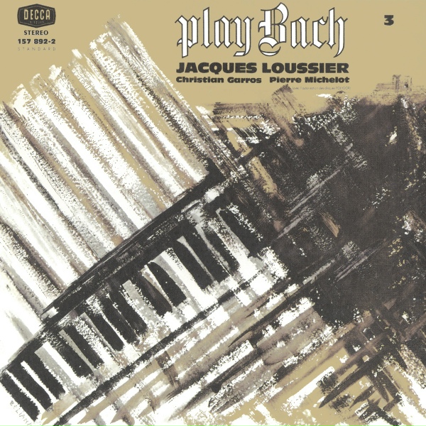 Jacques Loussier - Invention &agrave; 2 voix No 8 en fa majeur BWV 779