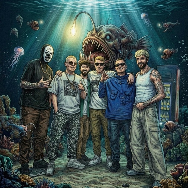 Восточный Округ, Красное Дерево, Стёпа Рудницкий, Brick Bazuka, Эрик 3 КОТА - На дне