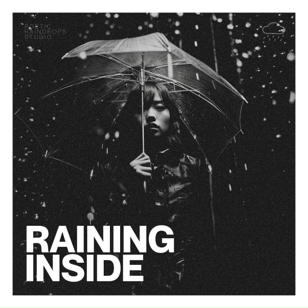 Rain Sounds For Sleep - Rainy Biking to the School