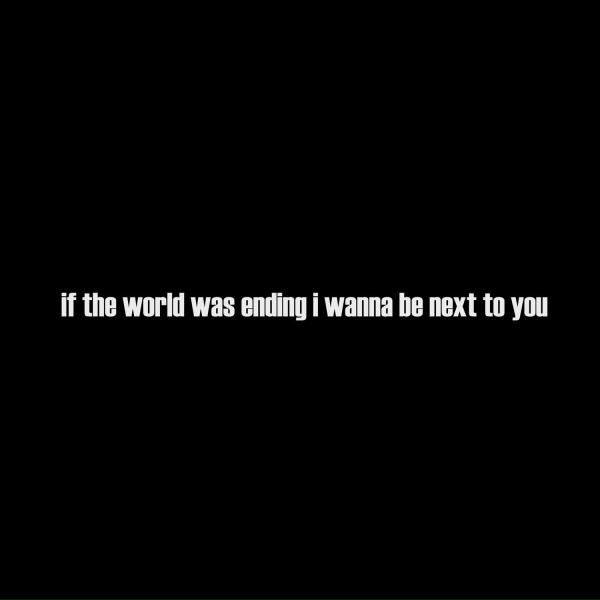 Lil Barberi - if the world was ending i wanna be next to you