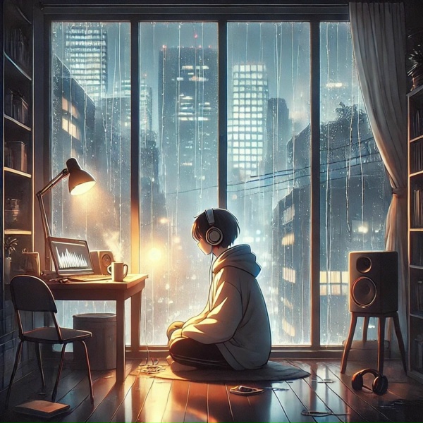 Lofi Rain - Nostalgic Nocturne