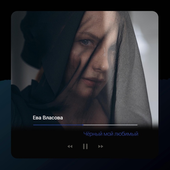 Ева Власова - Чёрный мой любимый