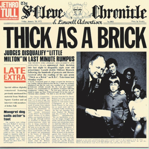 Jethro Tull - Thick as a Brick