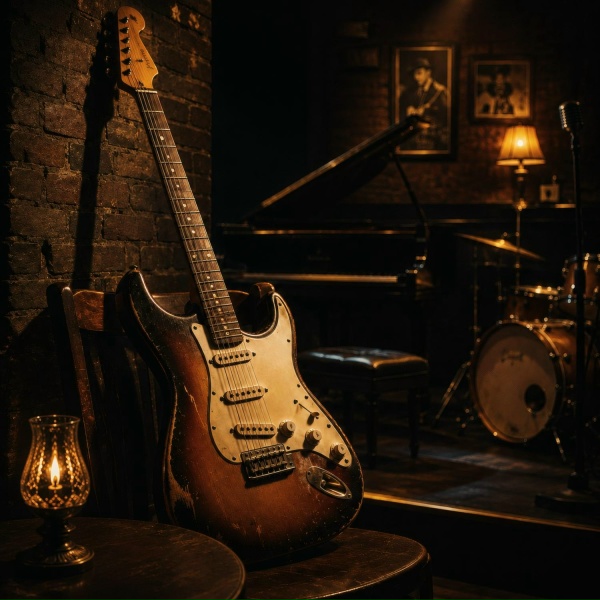 Blues Lounge Music, Instrumental Blues, Инструментальная, Музыка блюз - Гитара В Дымке (Блюз Гитара Instrumental)