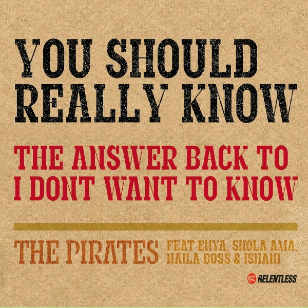 The Pirates, Enya, Shola Ama, Naila Boss - You Should Really Know