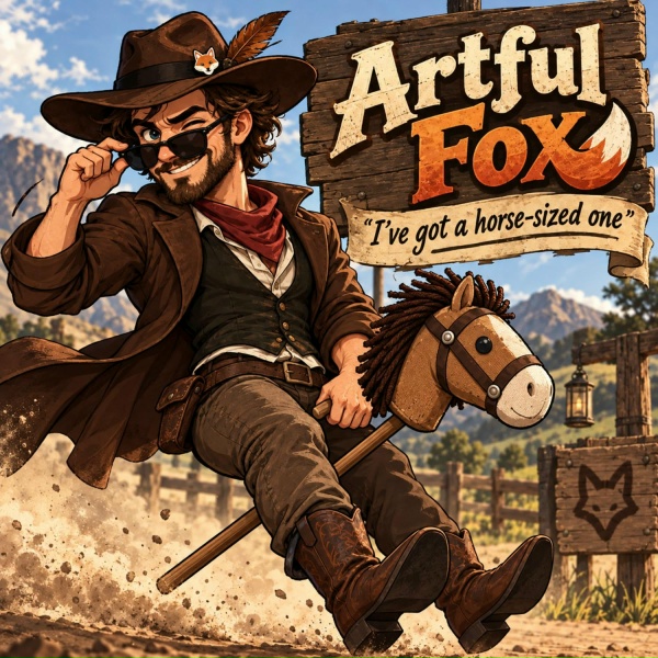 Artful Fox - I've got a horse-sized one