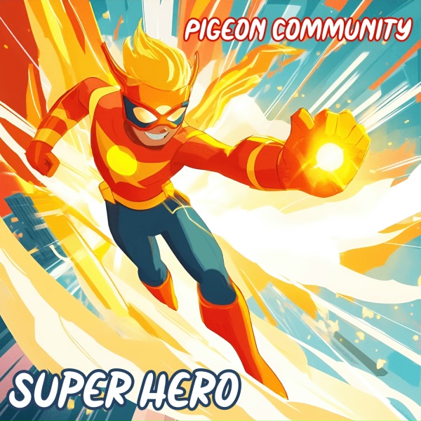 Pigeon Community - Super Hero