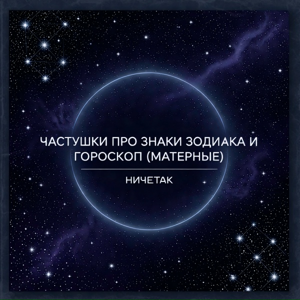 ничетак - Частушки про знаки Зодиака и Гороскоп (матерные)