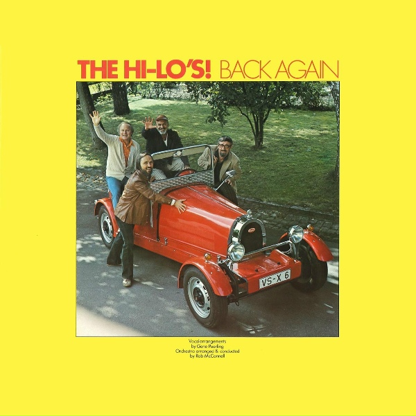 The Hi-Lo's - Then I'll Be Tired of You