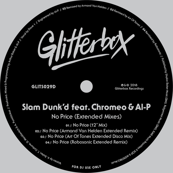 Slam Dunk'd feat. Al-P, Chromeo - No Price (feat. Chromeo & Al-P)