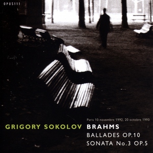 Grigory Sokolov - 4 Ballads, Op.10: II. Andante