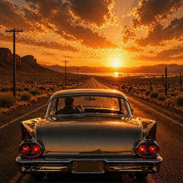 Silver Dragon - Route 66 Chrome & Dust