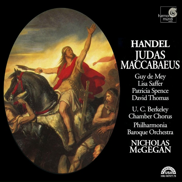 Philharmonia Baroque Orchestra, Nicholas McGegan, U.C. Berkeley Chamber Chorus, Guy de Mey