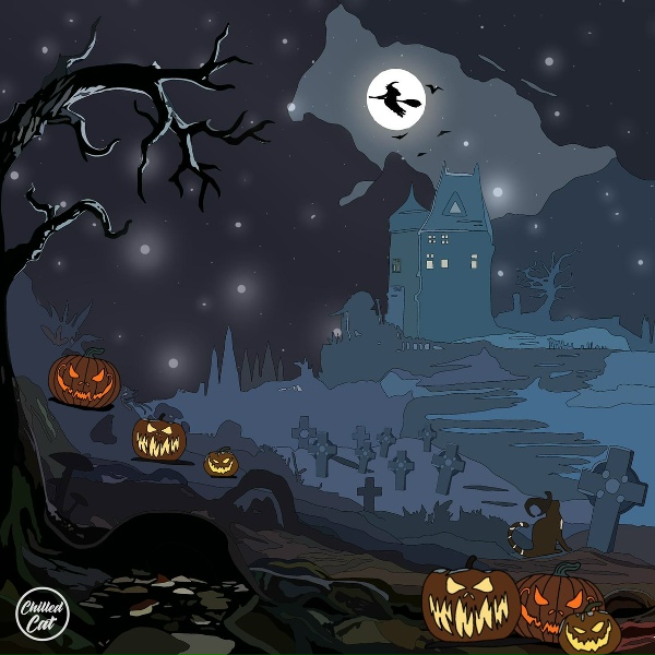 Stardog Lofi, Chilled Cat, Spooky Cat - It Follows