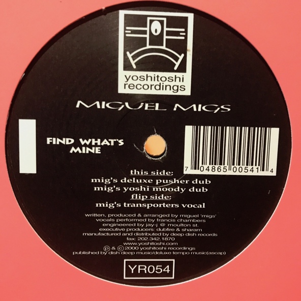 Miguel Migs - Find What's Mine