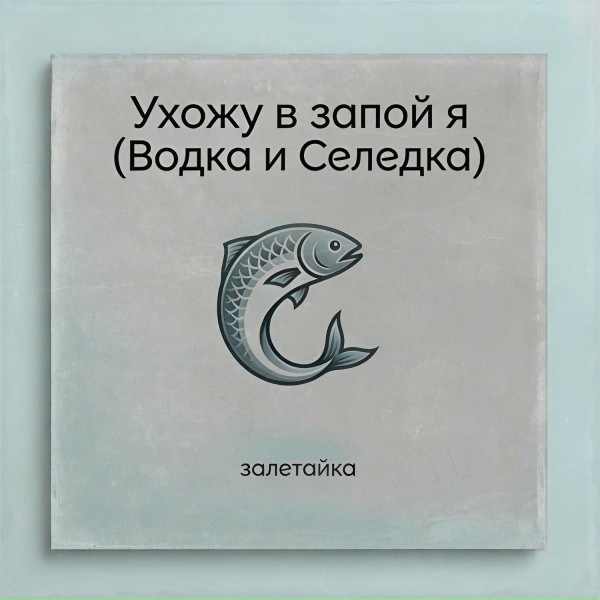 залетайка - Ухожу в запой я (Водка и Селедка)