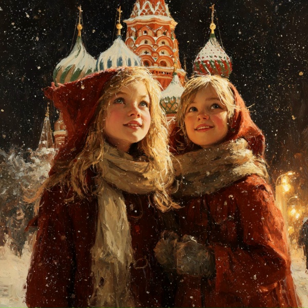 Русская Зима, Русские народные песни, Русский народный PHONK - Сельский Хоровод Зимы