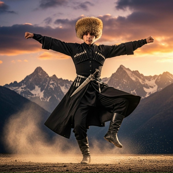 Музыка Кавказа, Кавказская Музыка, Восточная музыка - Чеченская лезгинка