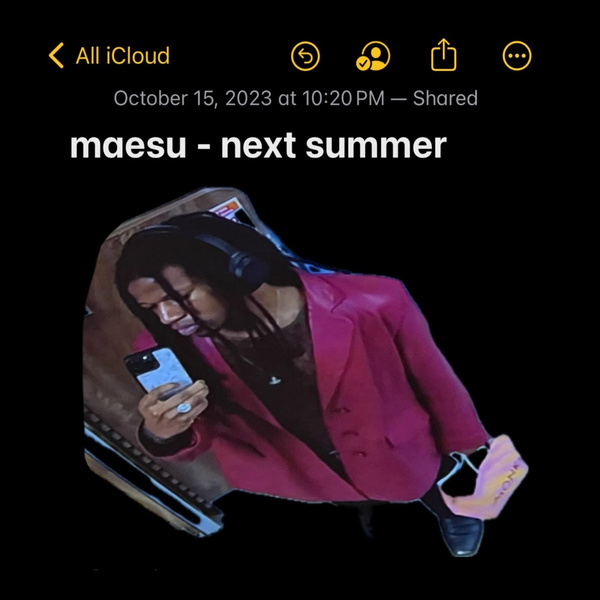 Maesu - next summer