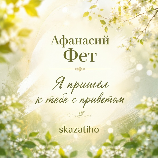 Skazatiho - Я пришёл к тебе с приветом