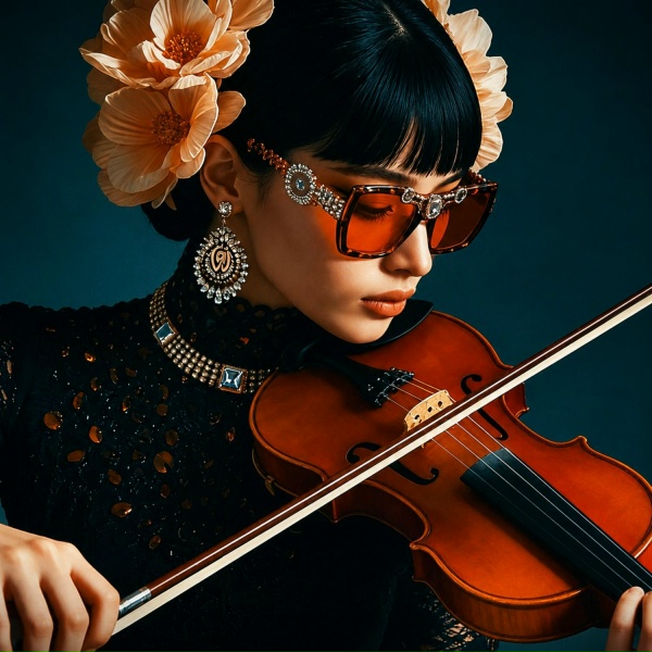 Deep Violin Vibes - Amber Muse