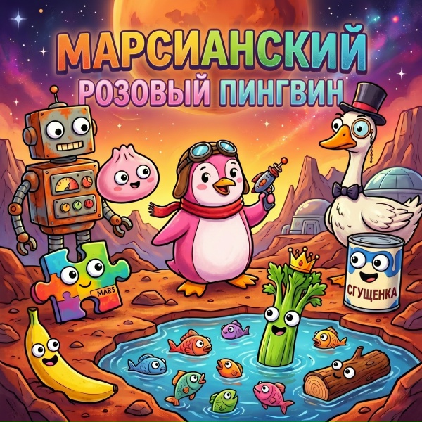 Ананасовый паштет - Марсианский розовый пингвин