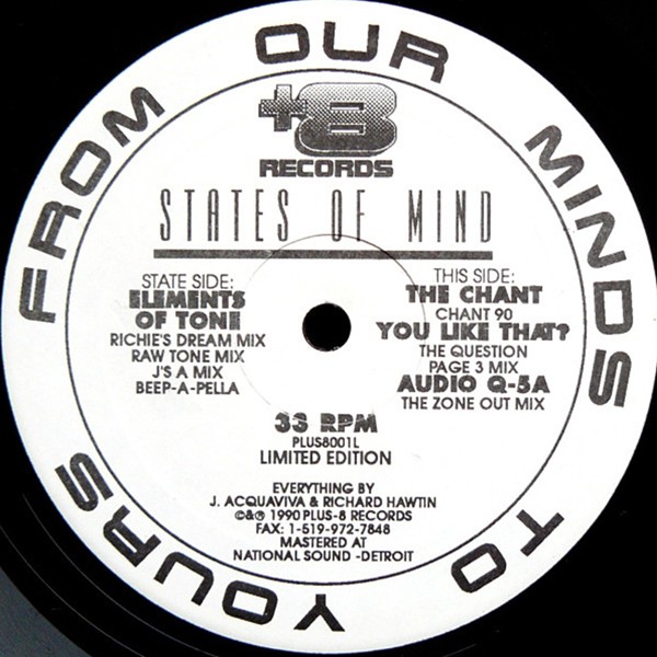 States of Mind, Richie Hawtin - Elements of Tone