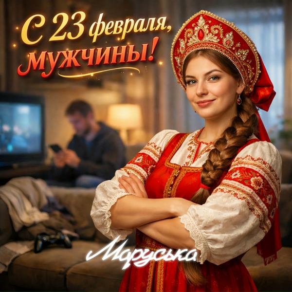 Маруська - C 23 Февраля, мужчины